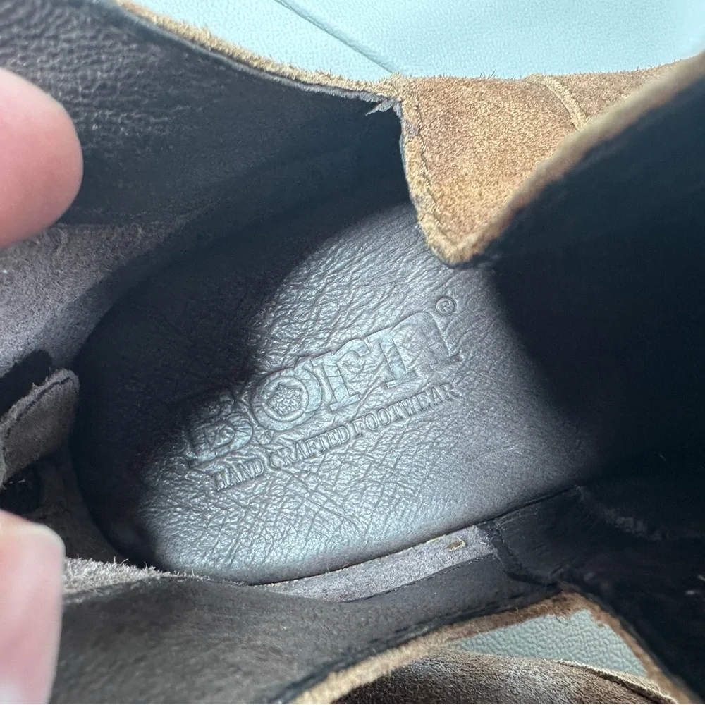 Born Kerri Distressed Suede Ankle Booties - Picture 7 of 10
